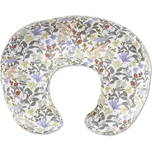 Nursing Pillow, Breastfeeding Pillow with Removable Cover, Ergonomic Breast Feeding Pillow, Baby Feeding Support Pillow for Mom Easier Breastfeeding- Original Size/Flower