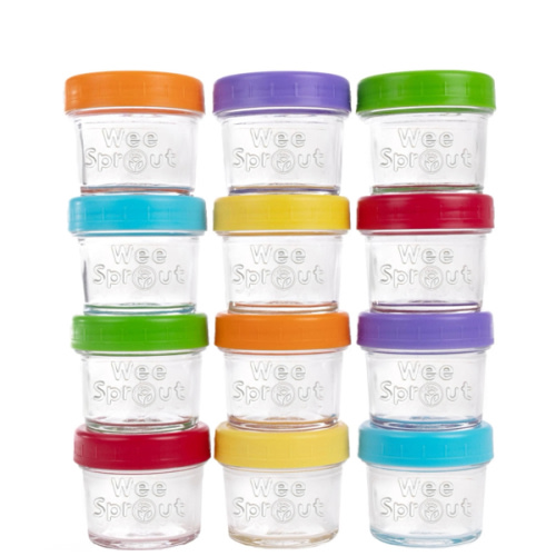 Glass Baby Food Jars | WeeSprout