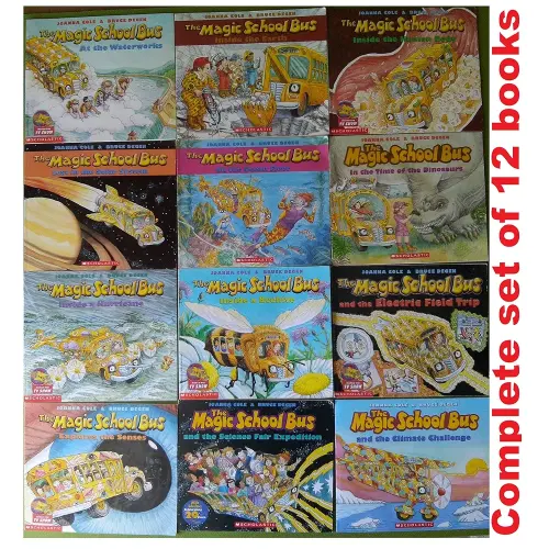 Magic school Bus: ( Original Series) Complete Set; 12 Books