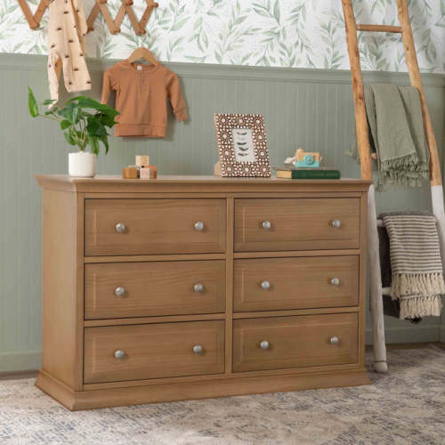 DaVinci Davinci Signature 6-Drawer Double Dresser – DaVinci Baby - Color Hazelnut