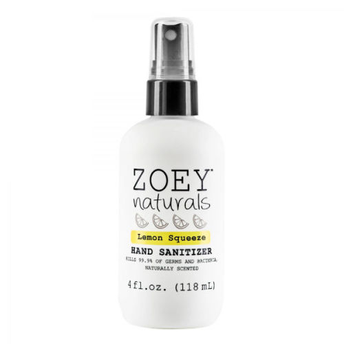 Zoey Naturals Lemon Squeeze Hand Sanitizer - 4 oz.