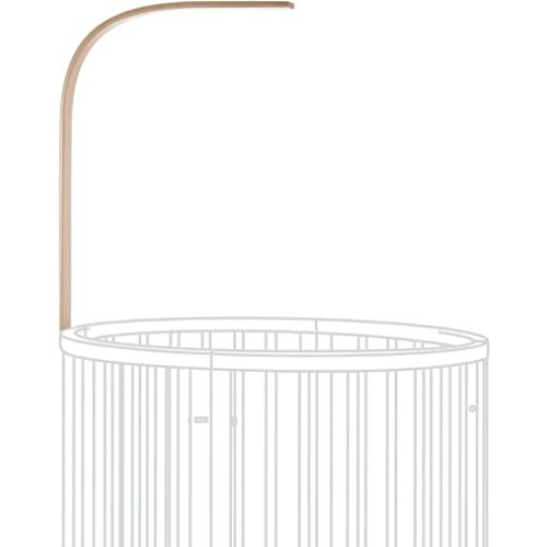 Stokke Sleepi Drape Rod, Natural - Made from Solid Beech Wood - Easy to Install & Clean - Compatible Sleepi Crib/Bed & Mini