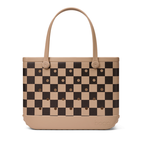 Original Bogg Bag - Checkered Camel/ Hot Cocoa – BOGG BAG