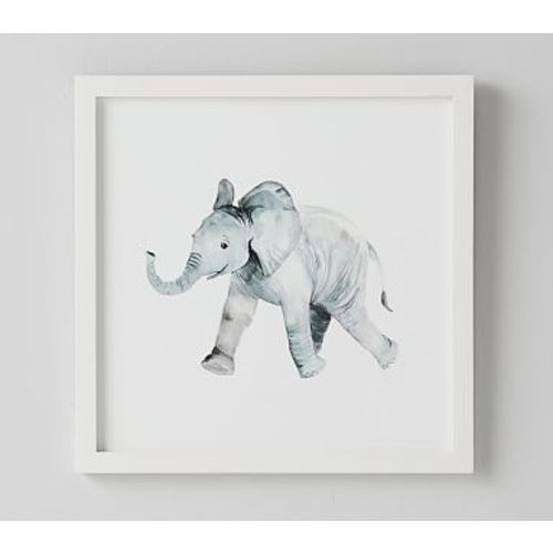 Elephant Nursery Animal Art