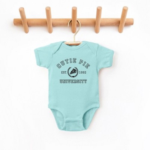 The Juniper Shop Cutie Pie University Baby Bodysuit - 6 Month - Chill