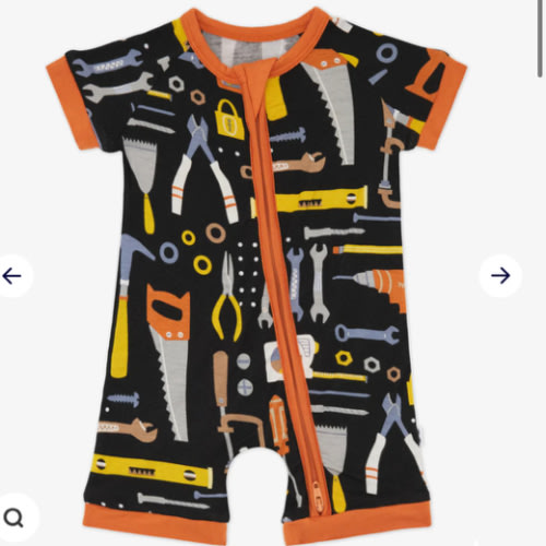 Little Builders Shorty Zippy – Little Sleepies