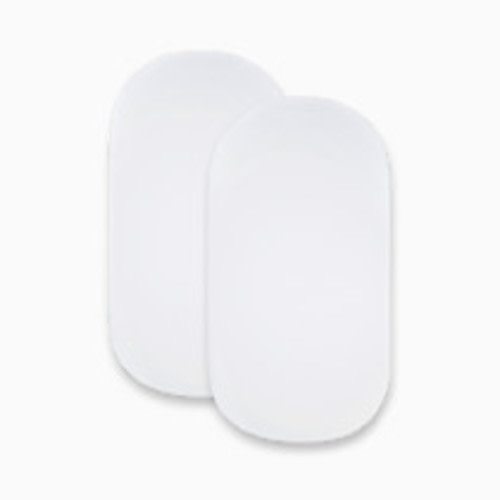 Burt's Bees Baby Organic Cotton Fitted Bassinet Sheet (2 Pack) - Cloud White