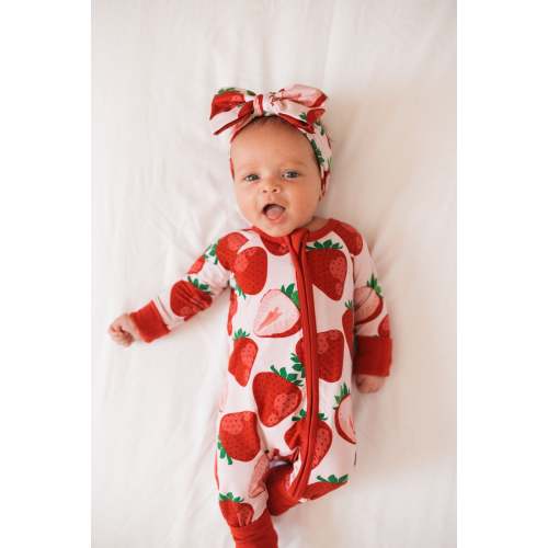 Berry Sweet (Strawberry) Romper – Jammie Session