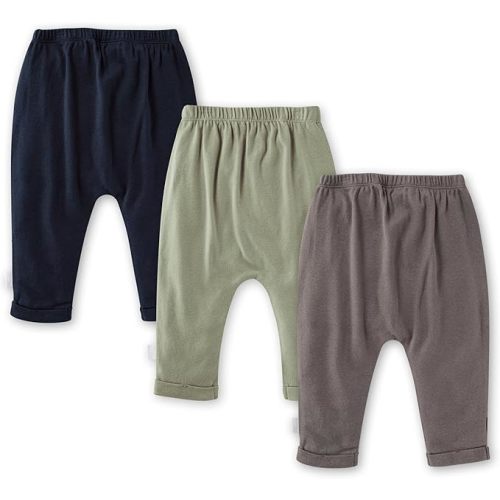 Burt's Bees Baby Knit Jogger Pants, Baby Sweatpants, 100% Organic Cotton Infant Bottoms