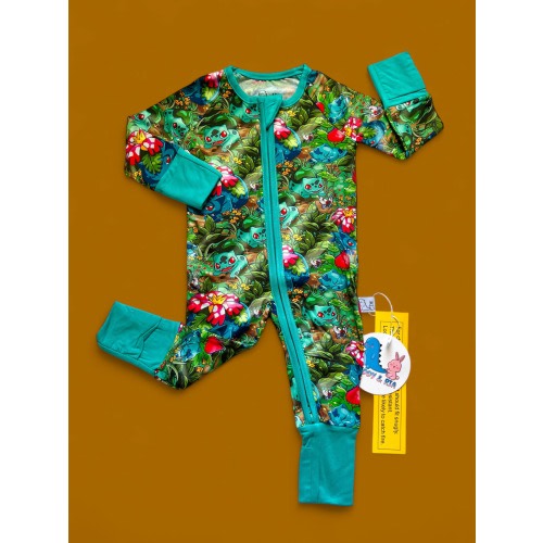 Poke 3 bamboo convertible zippy romper