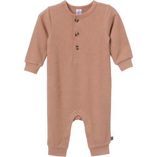 Modern Moments™ by Gerber Baby Boys' Slouch Romper, Taupe, 6-9 Months