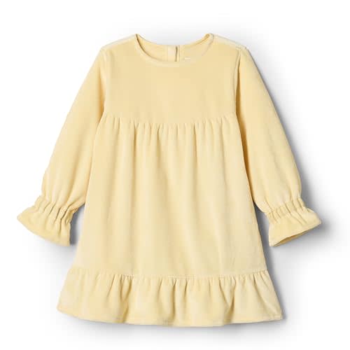 Amazon Essentials x Sofia Grainge Toddlers and Baby Girls' Longsleeve Corduroy Dress