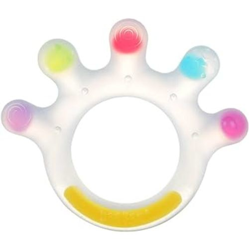 Haakaa Dinky Digits Palm Teether, Baby Teething Toys, Food Grade Silicone Teethers for Babies 0-6 Months/6-12 Months, BPA Free Teething Relief Baby Chew Toys