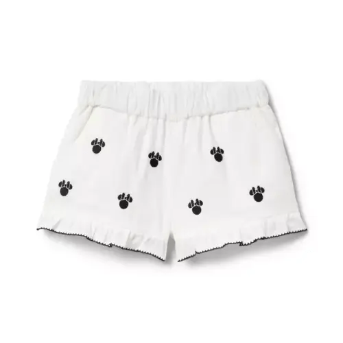 Girl White Minnie Mouse Disney Minnie Mouse Icon Short by Janie and Jack