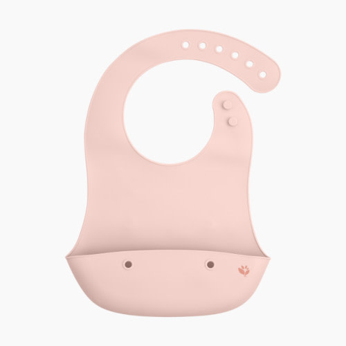 GREEN SPROUTS Silicone Scoop Bib - Light Grapefruit