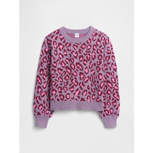 Kids Relaxed Intarsia Sweater