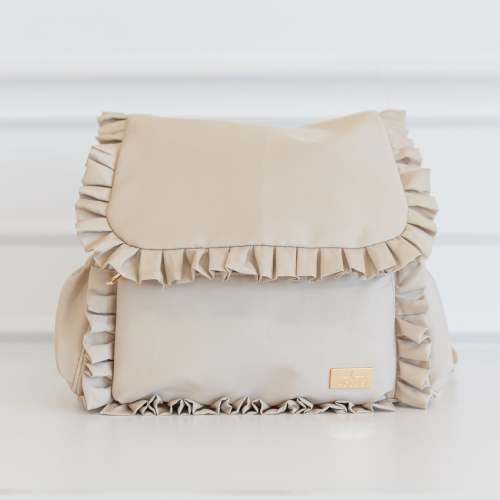 Ruffled Nylon Diaper Bag – Hollis