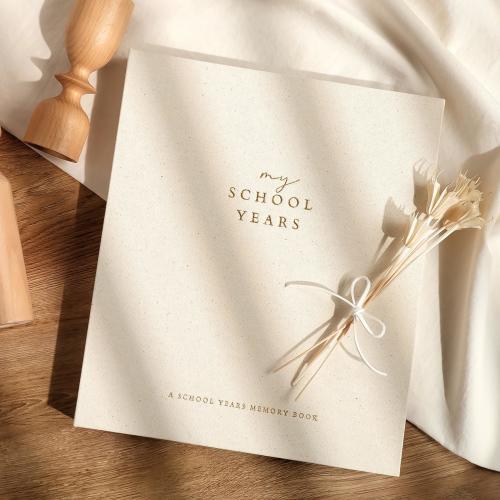 School Memory Book (USA) - School Photo Album Keepsake Journal to Record Child Memories & Milestones, My School Years Gender Neutral (K-12)