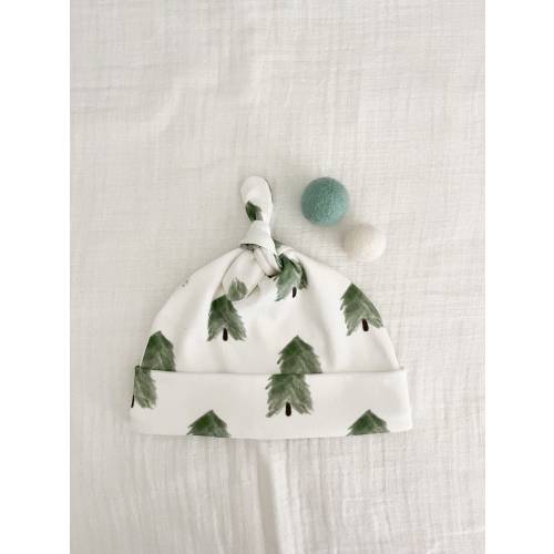 Organic Baby Hat|Knotted Baby Hat|Beanie|Baby Gift|Trees