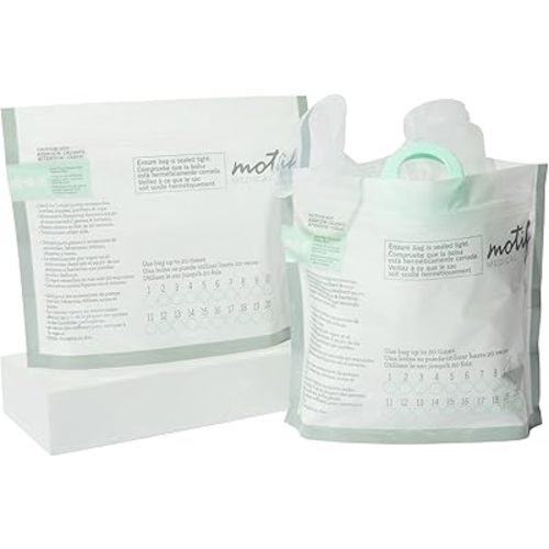 Motif Medical, Breast Pump Parts and Accessories Microwave Steaming Bags - Pack of 7