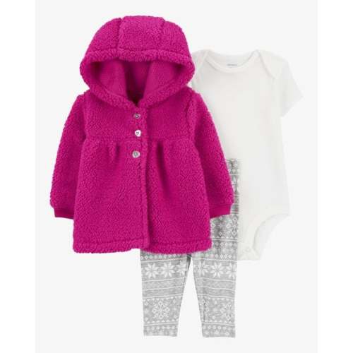 Baby 3-Piece Floral Little Jacket Set - Carter's | Carter's