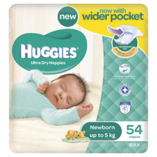 Huggies Skin Protect Newborn Nappies Size 1 | 54 Pack