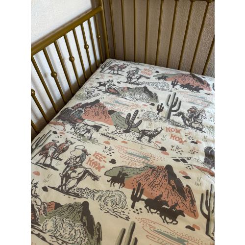 Western Crib Bedding, Gender-Neutral, Nursery Décor