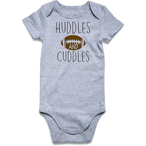 RAISEVERN Baby Boys Girls Clothes Infant Romper Newborn Bodysuits Funny Outfit 0-12 Months