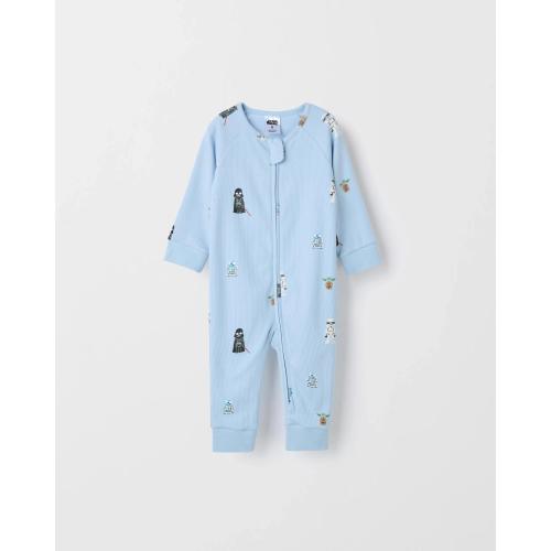 Disney Organic Cotton Baby Rib Zip Footless Coverall - Kmart
