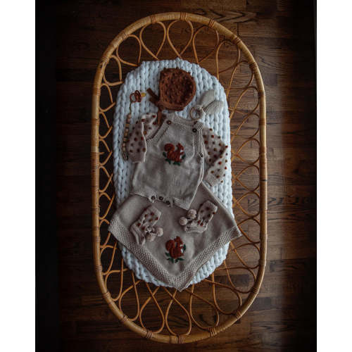 Strawberry bonnet (Cotton) - Marshmellow