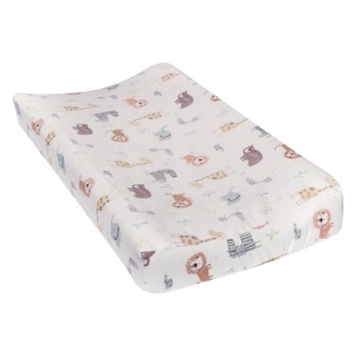 Trend Lab Deluxe Flannel Changing Pad Cover, Color: Crayon jungle