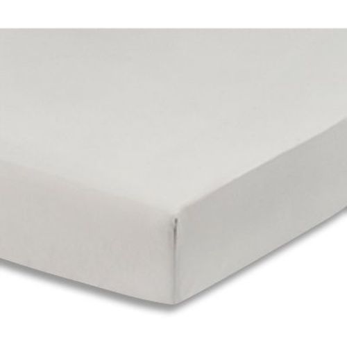 Everyday Kids Gray Fitted Crib Sheet – Soft 100% Microfiber – Fits Standard Crib Mattress 28" x 52" – Breathable Baby Nursery Bedding
