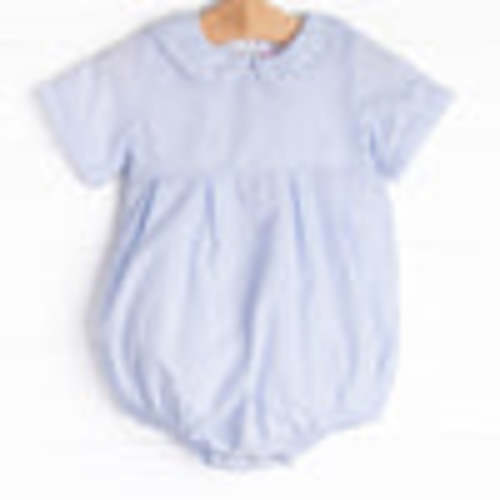 Simple Seersucker Bubble, Blue – Stitchy Fish