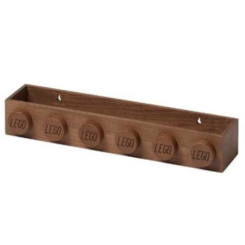 Room Copenhagen Lego Wooden Book Rack, dark stained oak | Finnish Design Shop