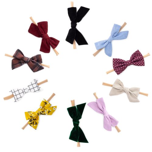 Baby Bows and Headbands | Anne Set - 10 Pack | Parker Baby Co.