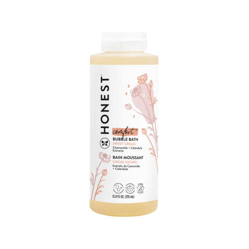 The Honest Company Baby Bubble Bath, Sweet Cream, Comfort, 12 fl. oz.