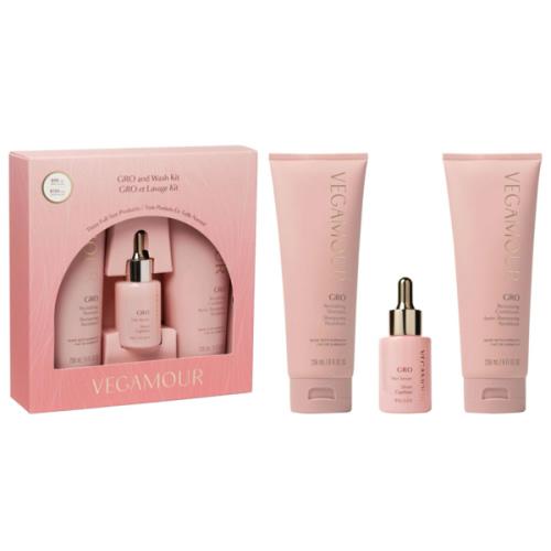GRO Hair Serum and Shampoo & Conditioner Hair Gift Set - Vegamour | Sephora