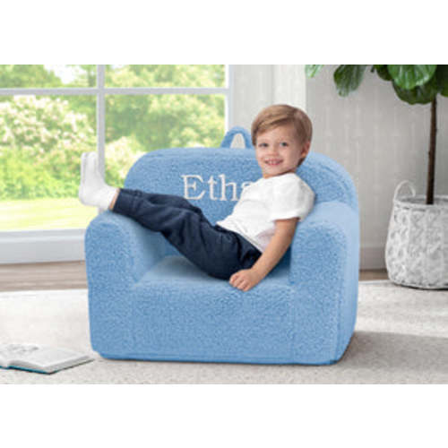 Personalized Cozee Sherpa Chair for Kids