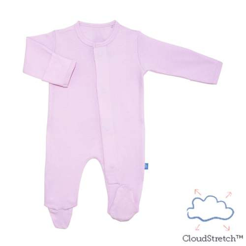 soft petal pink CloudStretch™ magnetic footie