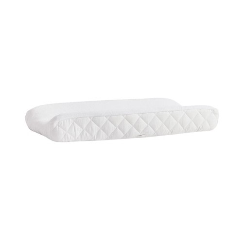 Belgian Flax Linen Terry Changing Pad - Cover Only - White