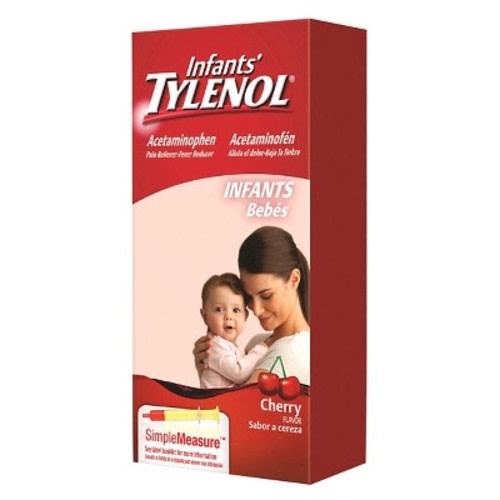 Infants' Tylenol Pain Reliever and Fever Reducer Liquid - Acetaminophen - Cherry - 2 fl oz