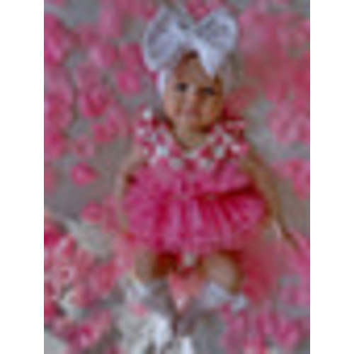 Ruffle Sleeve Tutu Bodysuit, Pink Flower Checkerboard – SpearmintLOVE