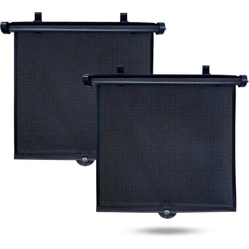 EcoNour Baby Sun Shade for Car Window Foldable Automotive Window Shades, 18" x 20", 2 pack