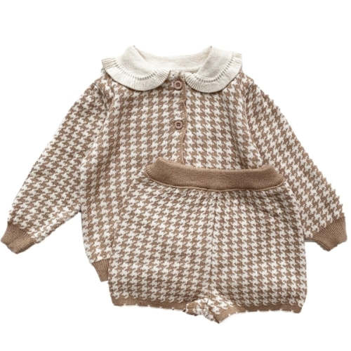 12-18 M Chloe Vest and Bloomer Set - Camel