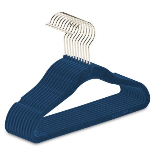 Real Simple® 10-Pack Children's Hangers in Navy