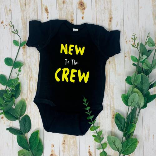 New To The Crew Baby Bodysuit