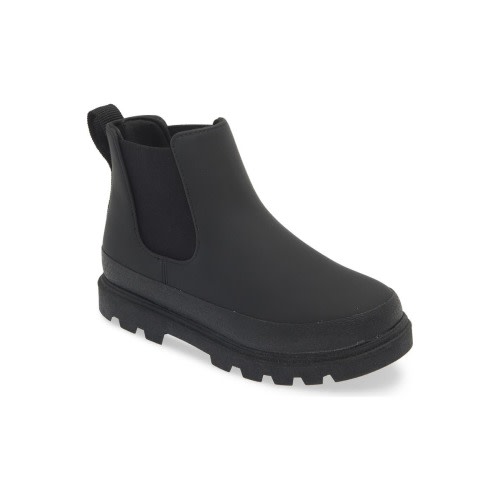 Native Shoes Kids' Kensington Water Resistant Chelsea Boot, Jiffy Black/Jiffy Black - size 11M