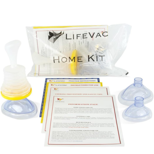 LifeVac Home Kit - Portable Suction Rescue Device, First Aid Kit for Kids and Adults, Portable Airway Suction Device for Children and Adults