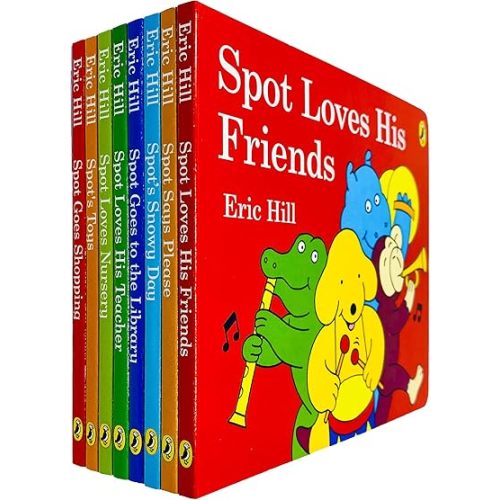 Spot's Story Collection - 8 Books Hardcover – January 1, 2018