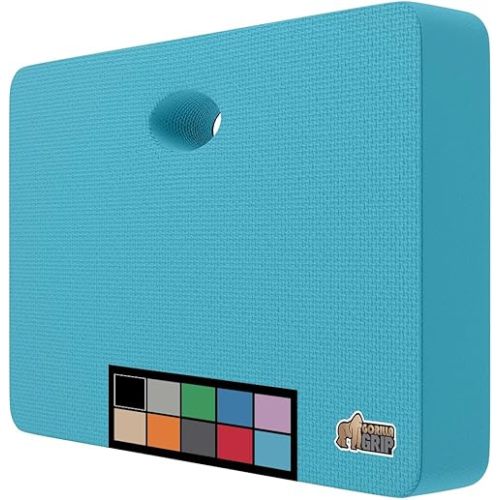 Gorilla Grip Extra Thick Kneeling Pad, Supportive Soft Foam Cushioning for Knee, Water Resistant Construction for Gardening, Bathing Baby, Workout Supplies, Lightweight, Garden Work Gifts